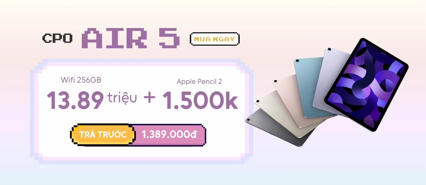 iPad air 5 banner