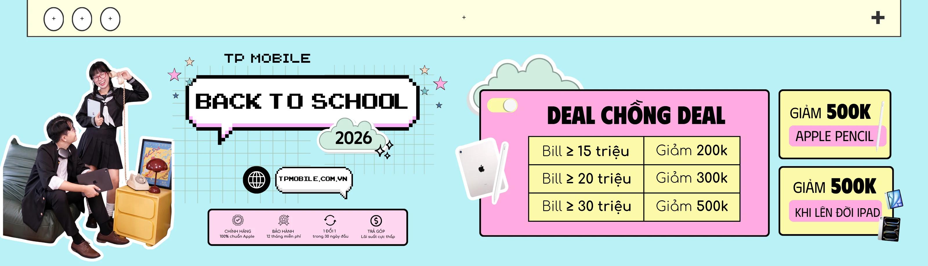 Back to school 2026 - Bìa trang chủ