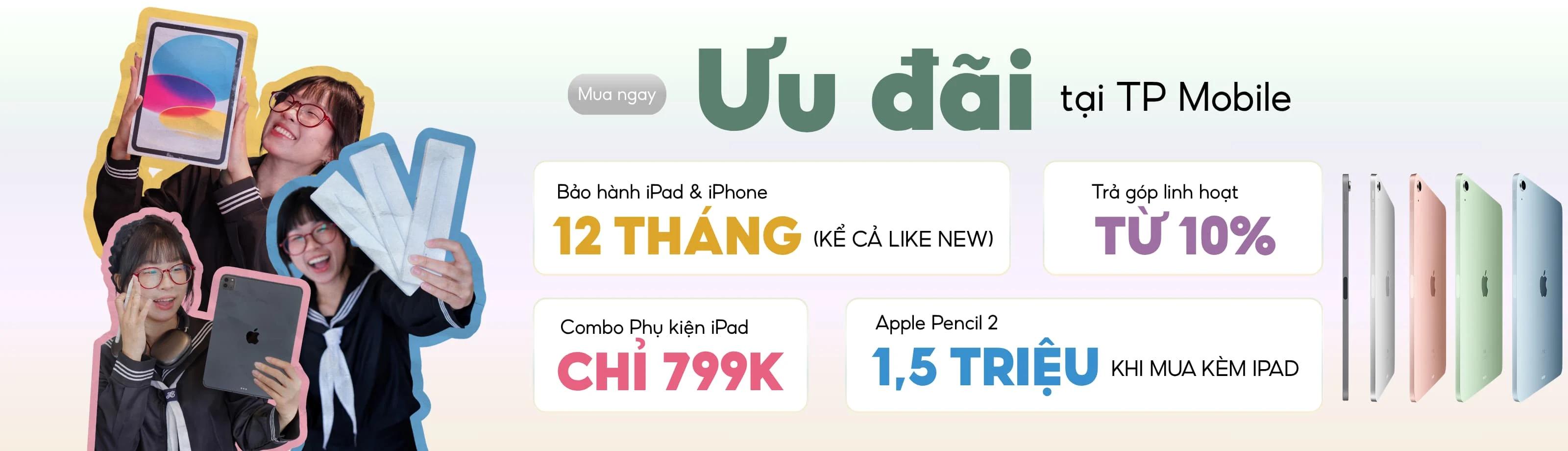 ưu đãi tại TP Mobile